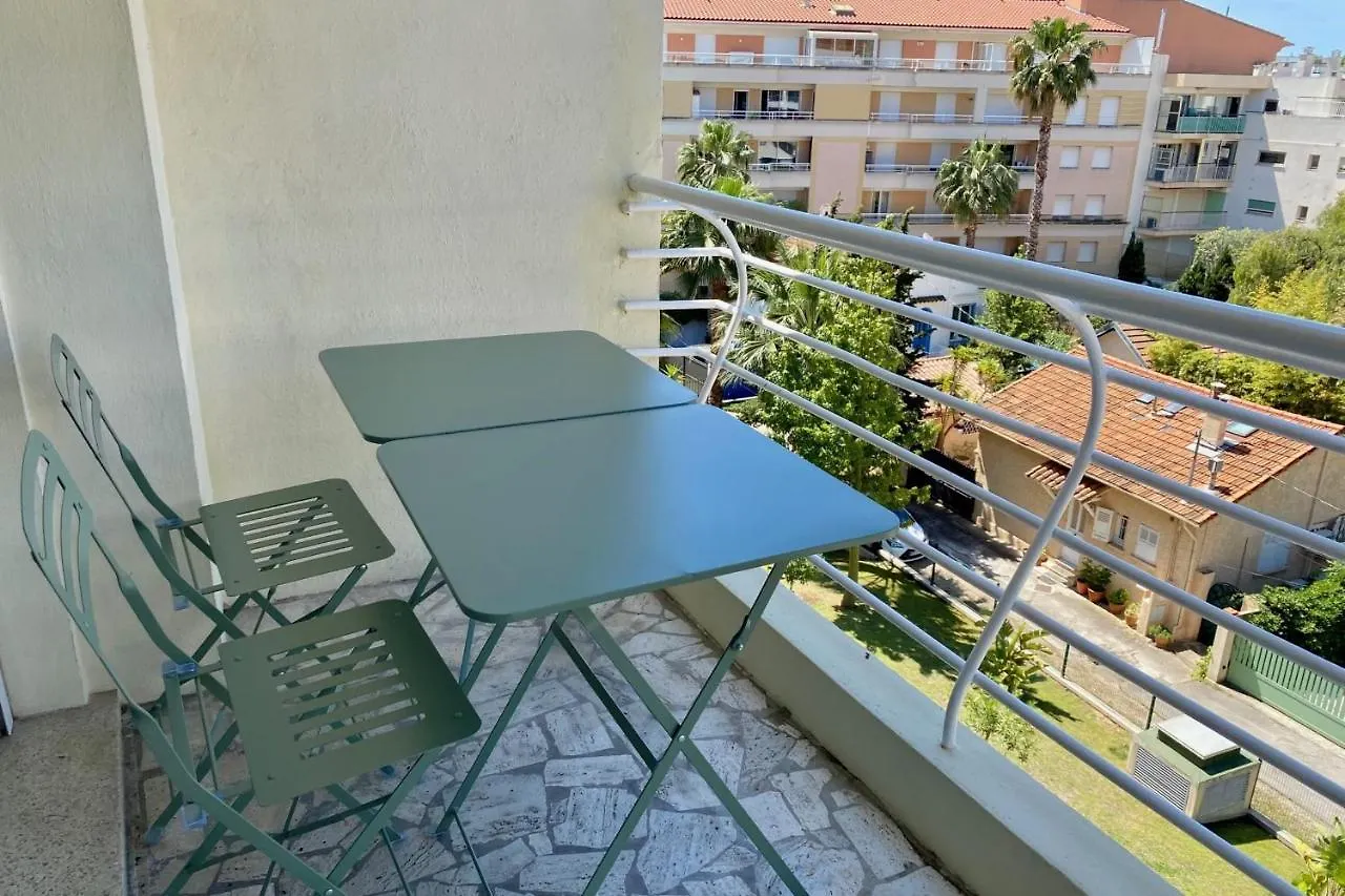 Spacious Bright Nest With Balcony In Cannes Apartment